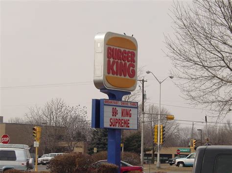 Burger King Sign | The Burger King in Janesville, Wisconsin … | Flickr