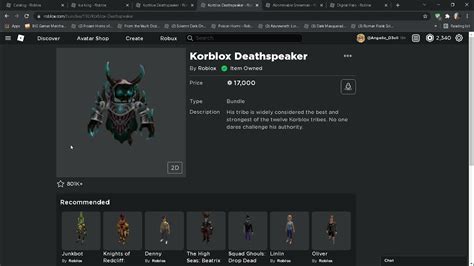 Cheap Korblox Deathspeaker | NOT SCAM\ NOT CLICKBAIT | Roblox Avatar Bundles - YouTube