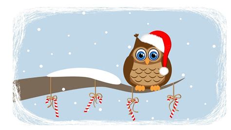 Christmas owl Wallpapers - Wallpaper Cave