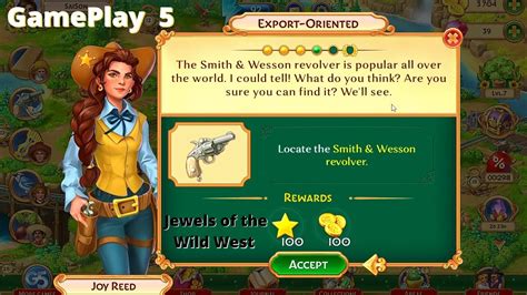 🌕Jewels of the Wild West | Match gems & restore the town | Gameplay 5 ...