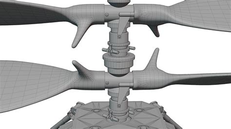 3D Ingenuity Helicopter Model - TurboSquid 2066859