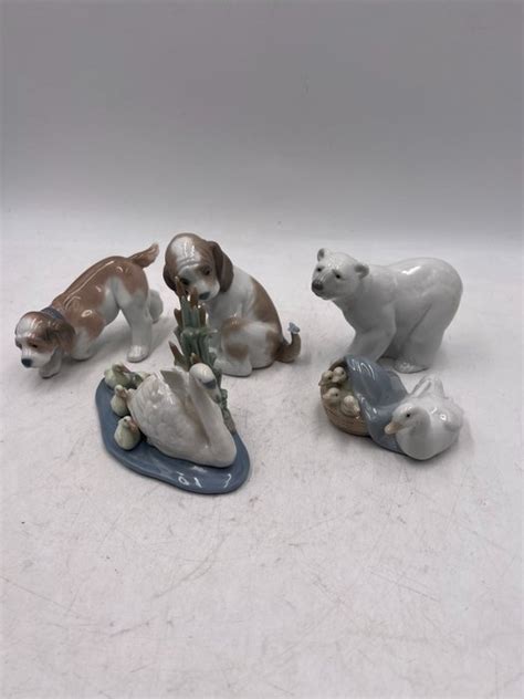 Lladró - Figurines - Animals (5) - Porcelain - Catawiki