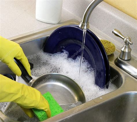 Washing dishes 2 — Stock Photo © mcornelius #6445515