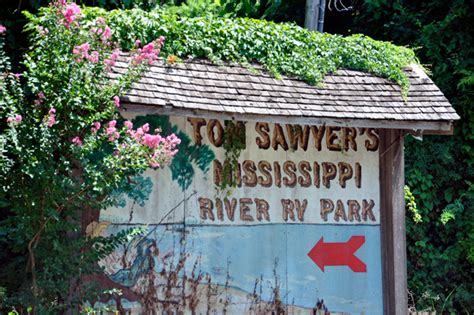 Tom Sawyer Mississippi River RV Park in West Memphis Arkansas