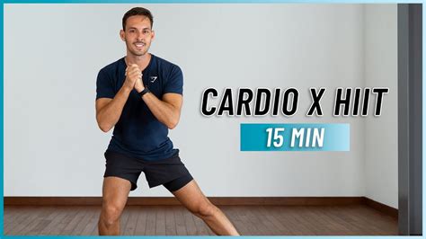 15 Min Full Body Cardio HIIT Workout (No Equipment, Home Workout ...