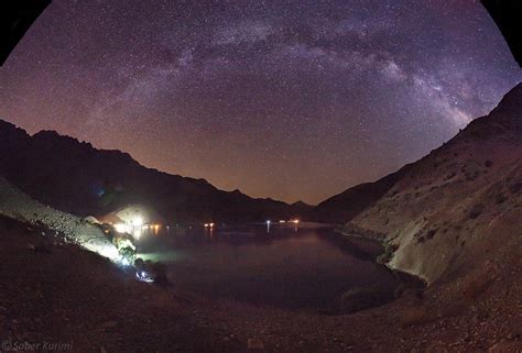 Milky way band above "Gahar" Lake | Saber Karimi - Sky & Telescope - Sky & Telescope