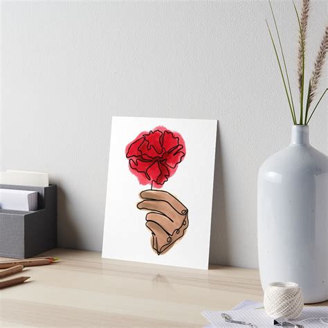 "Hadestown Flower" Art Board Print for Sale by paigeelizaart | Redbubble