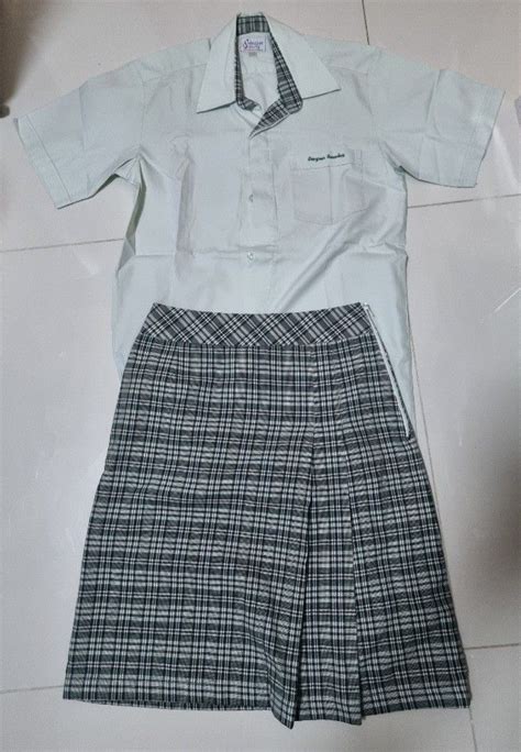 Evergreen secondary girl school uniform, Women's Fashion, Dresses & Sets, Sets or Coordinates on ...