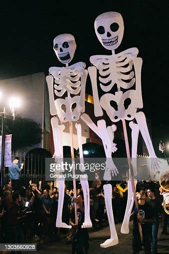 Day Of The Dead Parade High-Res Stock Photo - Getty Images