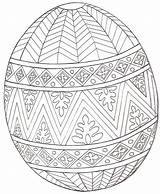 Pysanky Eggs Coloring Sheets Printable Pages sketch template