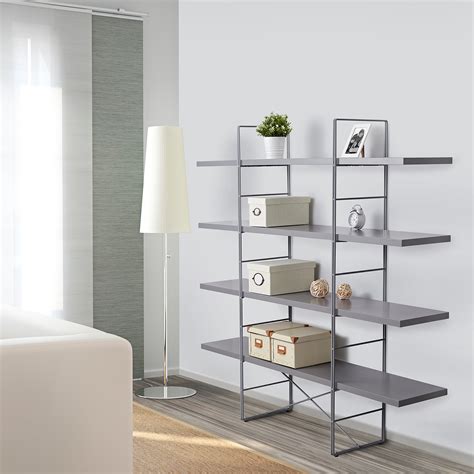 ENETRI shelving unit, grey | IKEA Indonesia