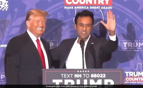 After Supporters Greet Vivek Ramaswamy With "VP" Chants, Trump Says This