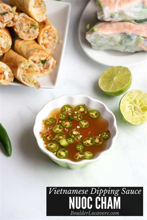 Nuoc Cham recipe - Vietnamese Dipping Sauce - Boulder Locavore