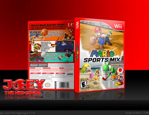 Mario Sports Mix Wii Box Art Cover by JoeyTheHedgehog