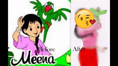 Meena FanArt ~Meena Cartoon~ Bengali Cartoon - YouTube