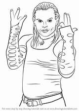 Wwe Jeff Hardy Coloring Pages Sketch Page sketch template