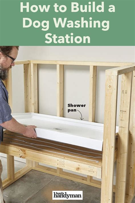 How to Build a DIY Dog Wash Station | Dog washing station, Diy dog wash ...