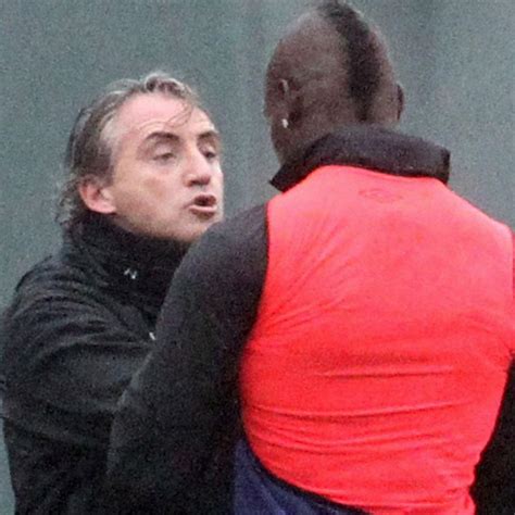 Mario Balotelli and Roberto Mancini Separated Following Altercation ...