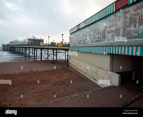 Paignton pier Stock Photo - Alamy