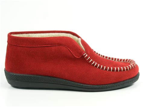 Rohde Shoes Women's House Shoes Virgin Wool Wide E1/2 Molde 2176 | eBay