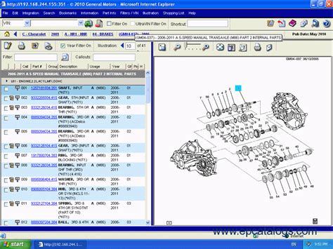 General Motors LAAM 2010 Electronic Spare Parts Catalog Download