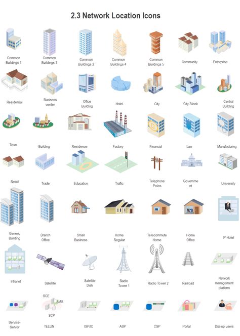 Network Diagram Symbols | EdrawMax