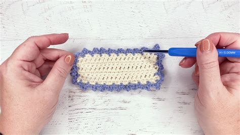 Looking for a delicate edging to add to you next crochet project? Try a simple crocheted picot ...