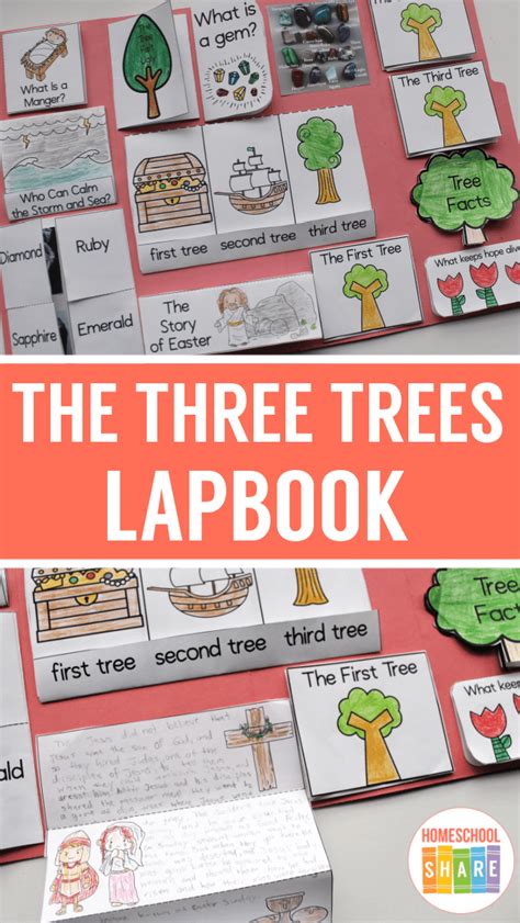 The Tale of Three Trees Activities & Lapbook - Homeschool Share