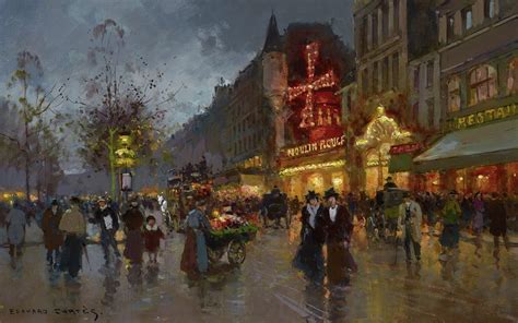 Rare Pair Of Edouard Cortes Paintings Surface And Sell - ArtDiction