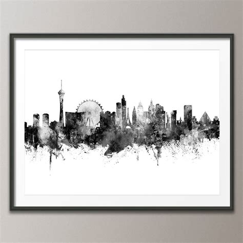 Las Vegas Skyline Drawing at PaintingValley.com | Explore collection of Las Vegas Skyline Drawing