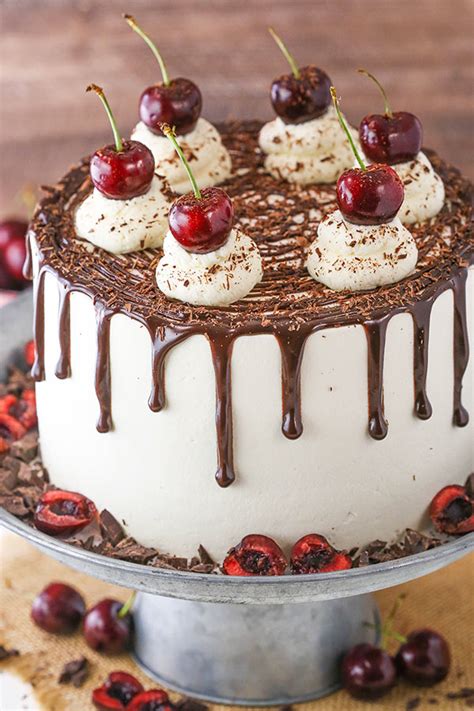 Black Forest Cake | Easy Chocolate Cake Recipe with Cherry Liqueur