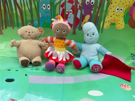 IN THE NIGHT Garden Plush Iggle Piggle Upsy Daisy & Makka Pakka Figures ...