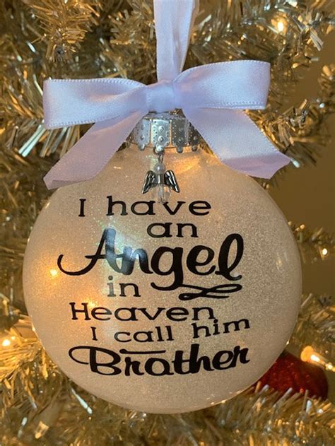 I Have an Angel in Heaven Memorial Ornament Mom Dad | Etsy