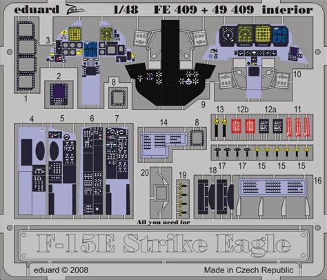 F-15 interior set S.A.