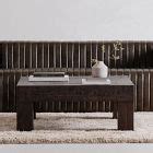 Solid Reclaimed Wood Square Coffee Table | Modern Living Room Furniture | West Elm