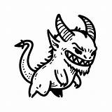 Little Evil Demon coloring Page  Download Print Or Color Online For Free sketch template