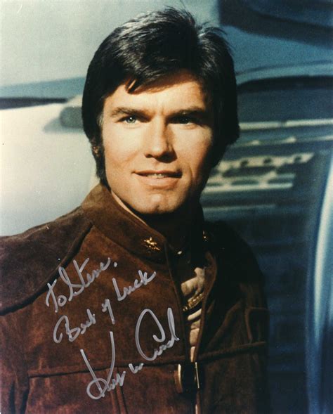 Kent McCord (Galactica '80)(Signed at Chiller Theatre 10-26-13 ...