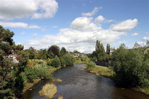 River Severn Photo / Picture / Image : Newtown Powys UK