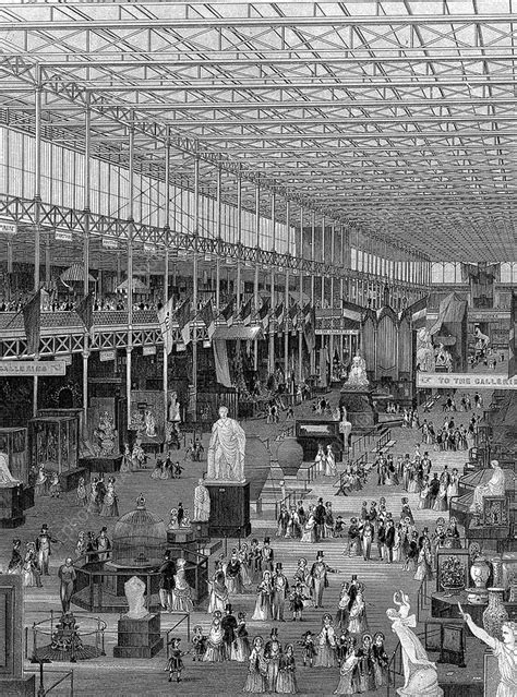 Great Exhibition in the Crystal Palace, London, 1851 - Stock Image - C045/0837 - Science Photo ...