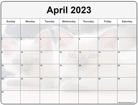 April 2023 Calendar Pdf Word Excel - Lulieamirah.com