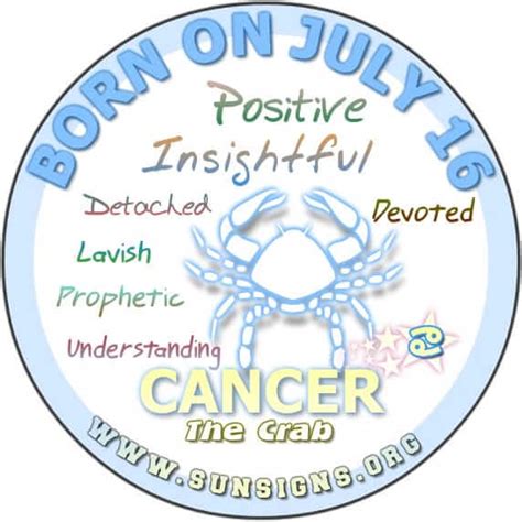 Unveiling The Zodiac For July 16: The Cancer Connection