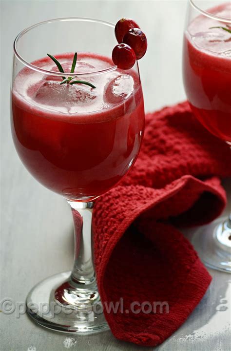 Fresh Homemade Cranberry Juice Recipe |Pepper Bowl, a Food blog of ...