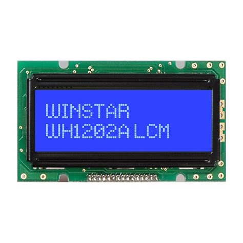 Display LCD 12x2, Small LCD Displays, Miniature LCD Display - WH1202A