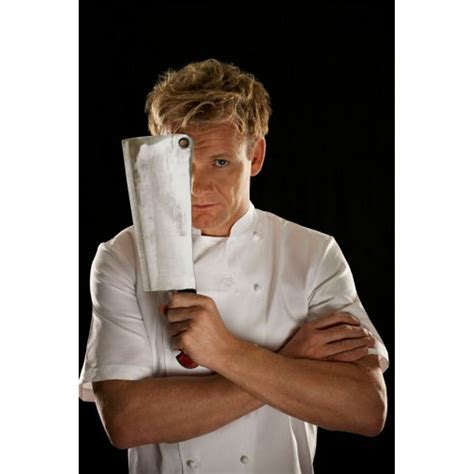 Gordon Ramsay poster Cleaver Metal Print 12"x16" Large Art Print on Metal 12x16 - Walmart.com ...