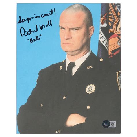 Richard Moll Signed "Night Court" 8x10 Photo Inscribed "See You In ...