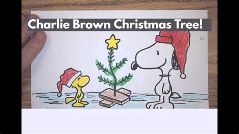 Charlie Brown Christmas Tree Drawing