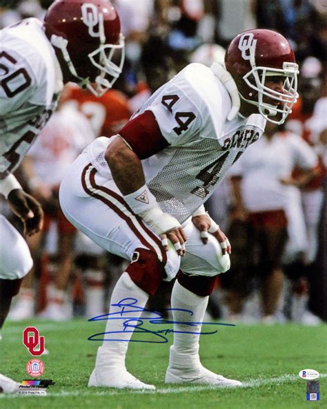 Brian Bosworth Signed Oklahoma Sooners 16x20 Photo (Beckett COA) | Pristine Auction