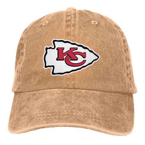 HNJ87JNQ NFL Kansas City Chiefs Hat Unisex Adult Adjustable Cotton ...