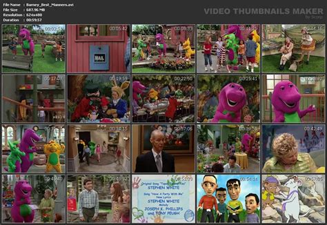 Barney - Best Manners (Invitation To Fun) / AvaxHome