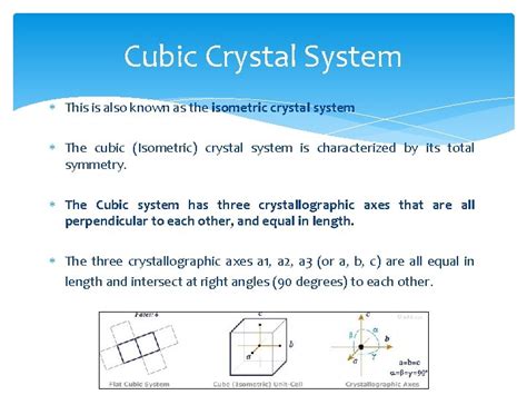 Introduction to Crystallography and Mineral Crystal Systems UNIT1